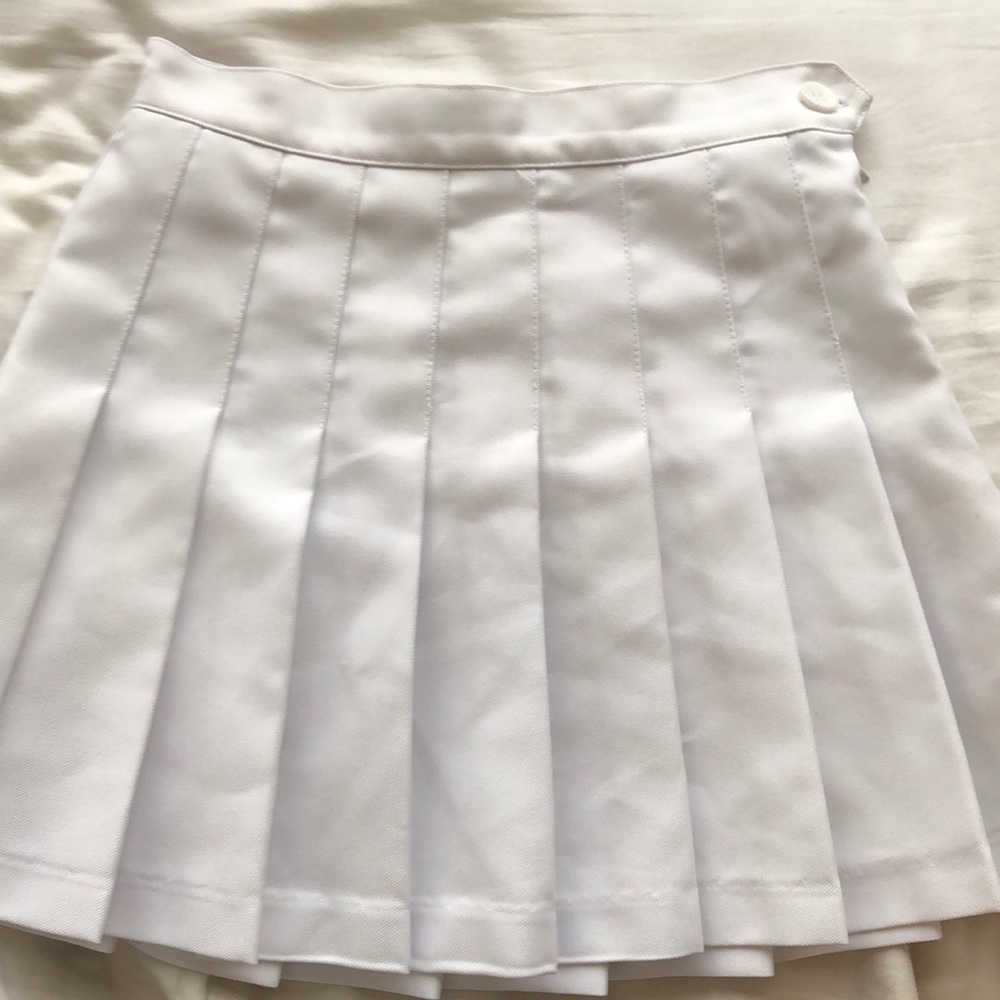 White Tennis Skirt